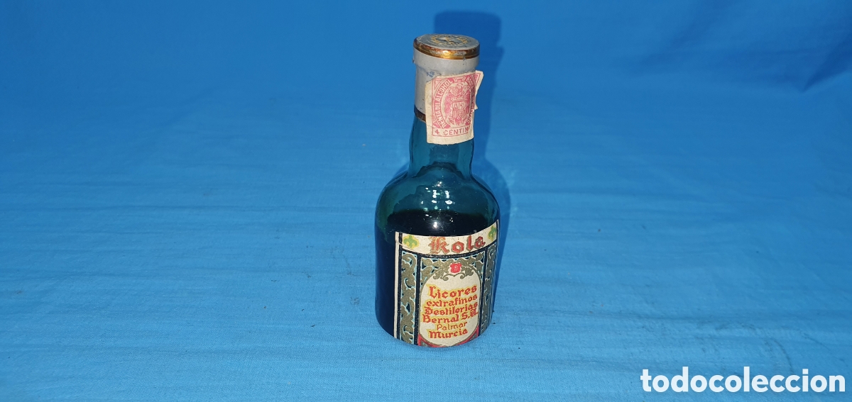 Coleccionismo de vinos y licores: BOTELLIN LICOR KOLA, BERNAL, PALMAR, MURCIA. SIN ABRIR