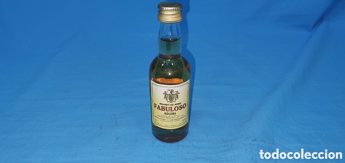 Coleccionismo de vinos y licores: BOTELLIN BRANDY DE JEREZ, FABULOSO. SIN ABRIR