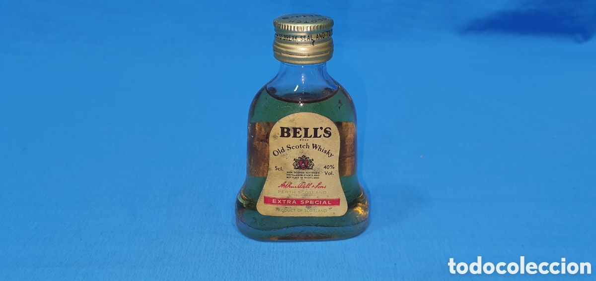 Coleccionismo de vinos y licores: BOTELLIN BELL'S OLD SCOTCH WHISKY, EXTRA SPECIAL, SCOTLAND. SIN ABRIR