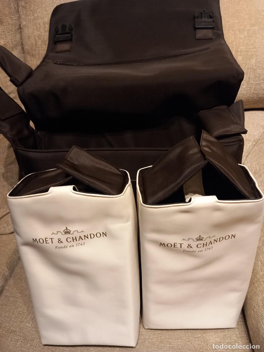 Coleccionismo de vinos y licores: Bolsa nevera Moet & Chandon - Foto 3