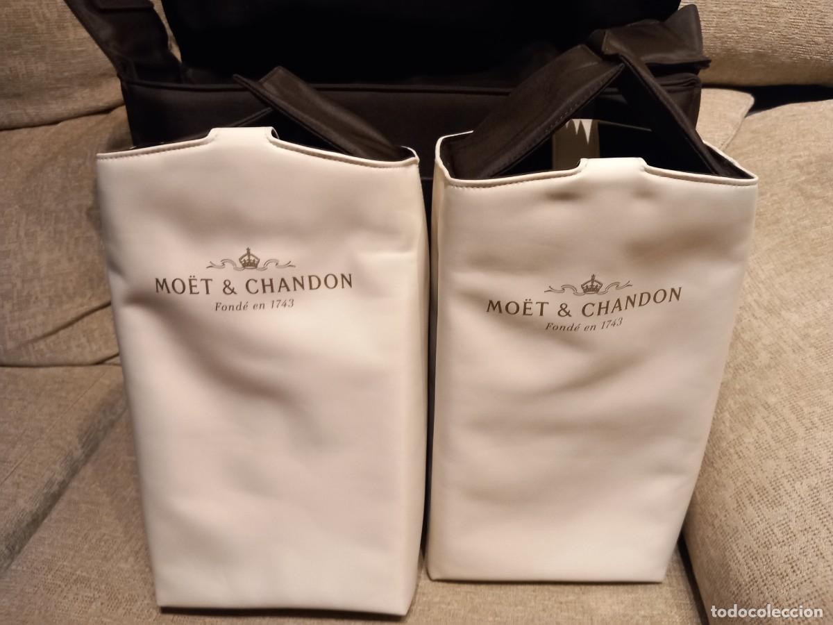 Coleccionismo de vinos y licores: Bolsa nevera Moet & Chandon - Foto 4