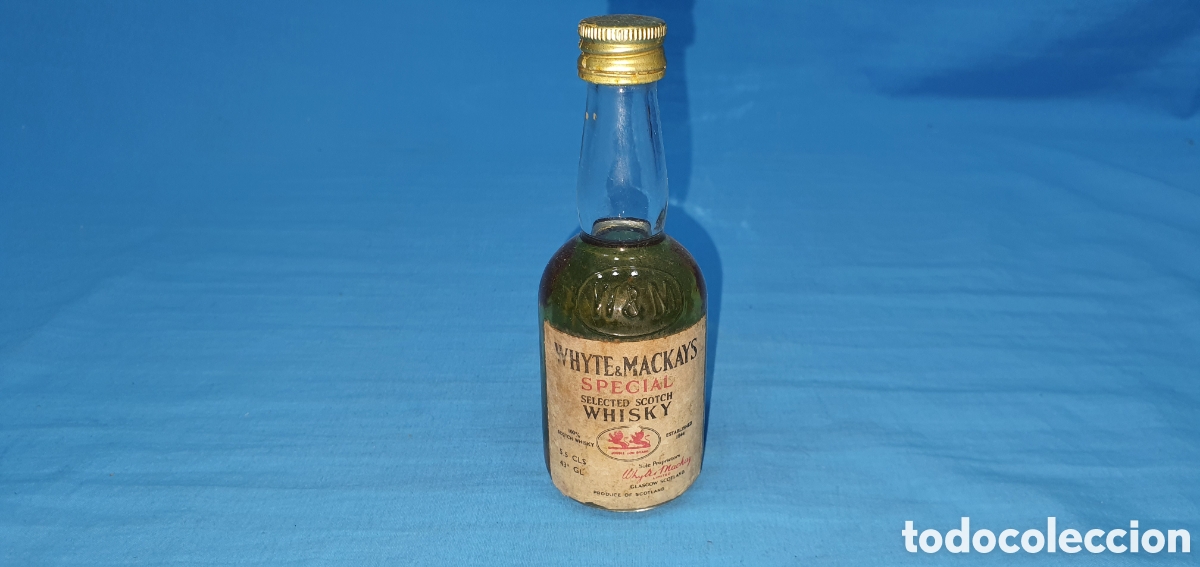 Coleccionismo de vinos y licores: BOTELLIN WHYTE & MACKAYS SPECIAL SCOTCH WHISKY, SCOTLAND. SIN ABRIR
