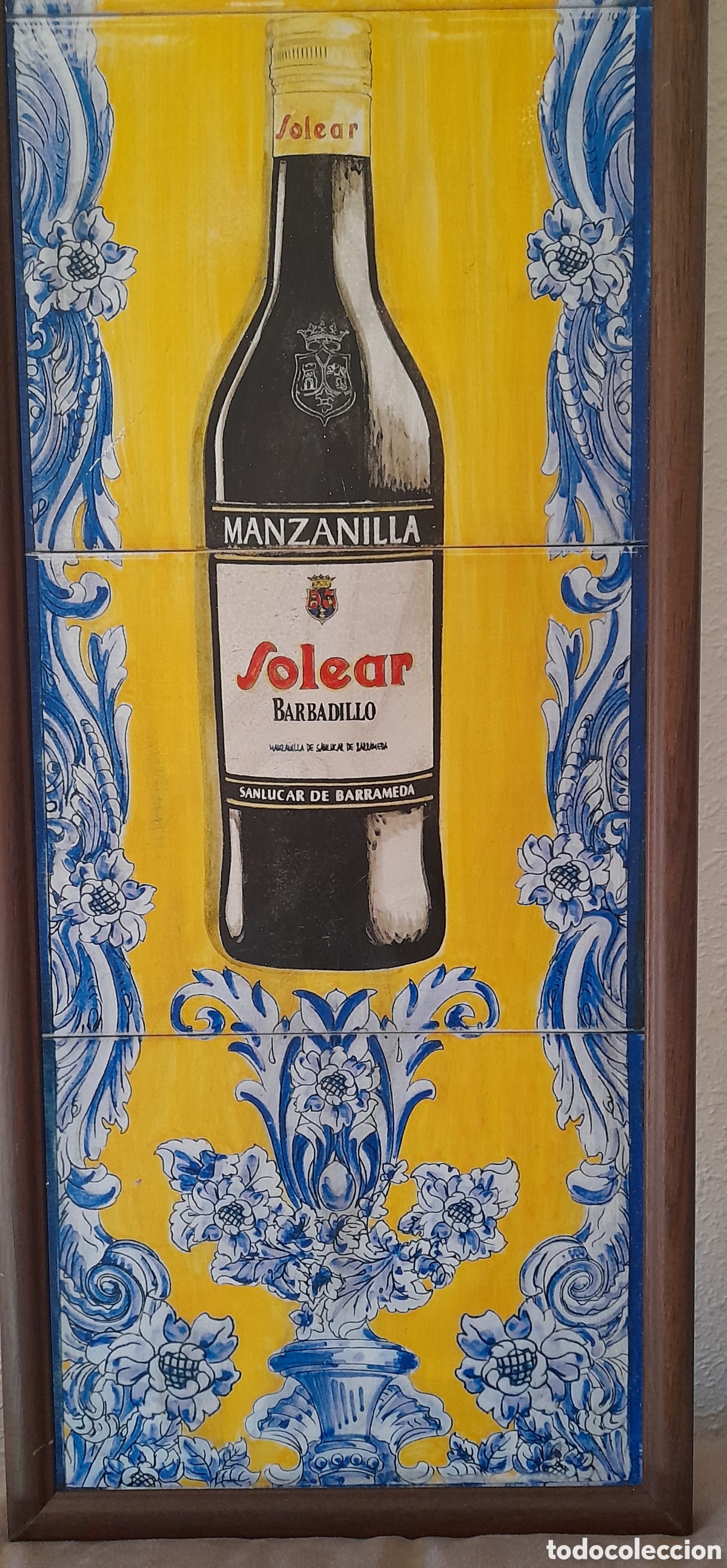 Coleccionismo de vinos y licores: Publicidad Manzanilla SOLEAR - Foto 6
