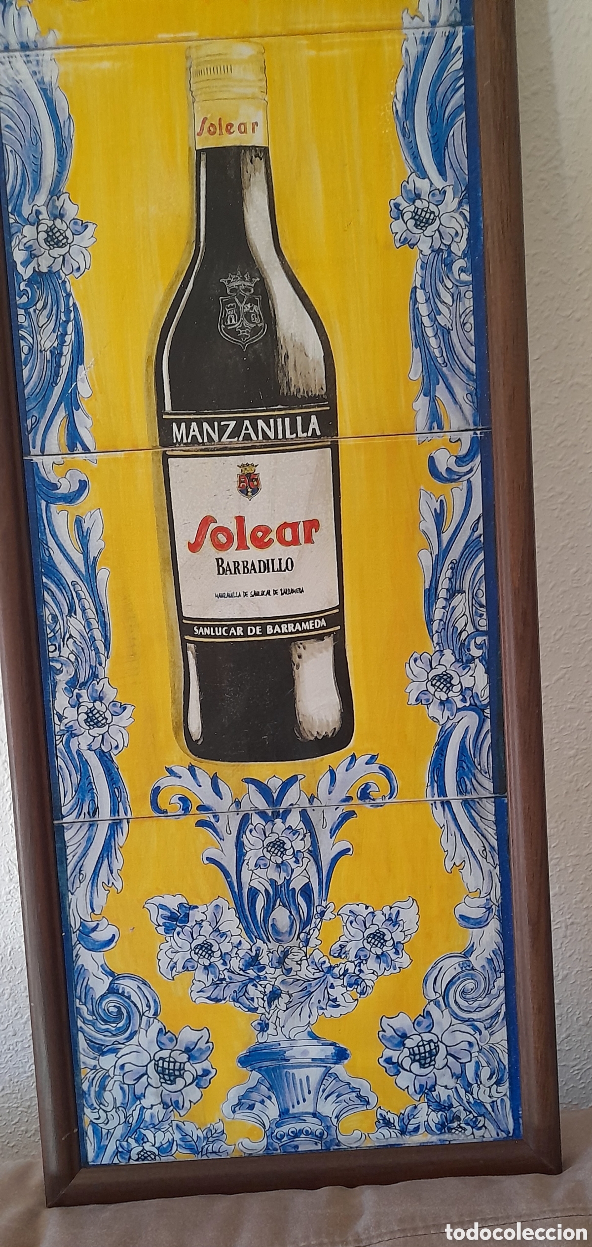 Coleccionismo de vinos y licores: Publicidad Manzanilla SOLEAR - Foto 7