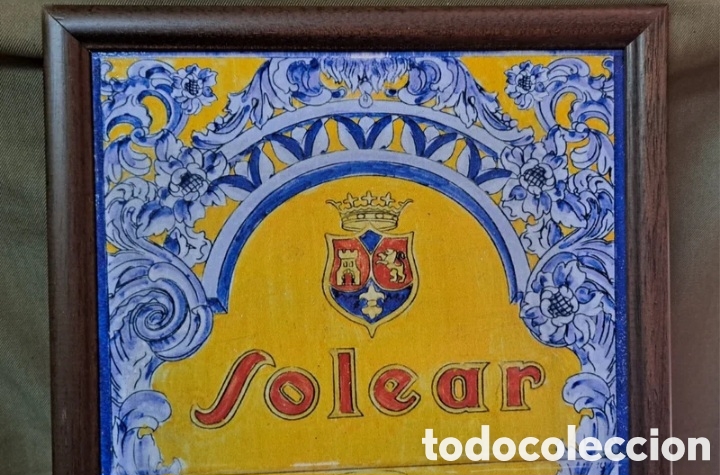 Coleccionismo de vinos y licores: Publicidad Manzanilla SOLEAR - Foto 9