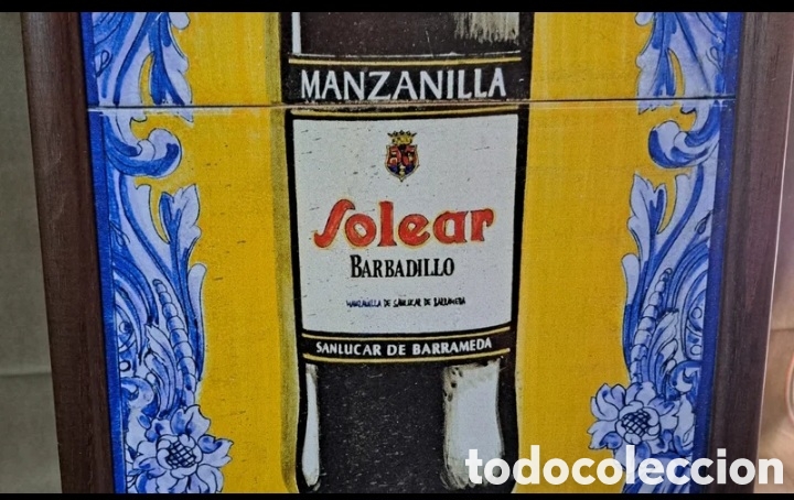 Coleccionismo de vinos y licores: Publicidad Manzanilla SOLEAR - Foto 11