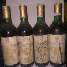 Coleccionismo de vinos y licores: LOTE BOTELLAS VINO RIOJA MARQUES DE ROMERAL 1962.