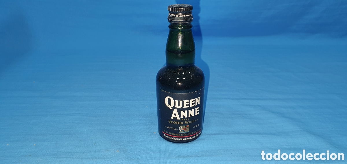 Coleccionismo de vinos y licores: BOTELLIN QUEEN ANNE RARE SCOTCH WHISKY. HILL THOMSON EDINBURGH. SCOTLAND. SIN ABRIR