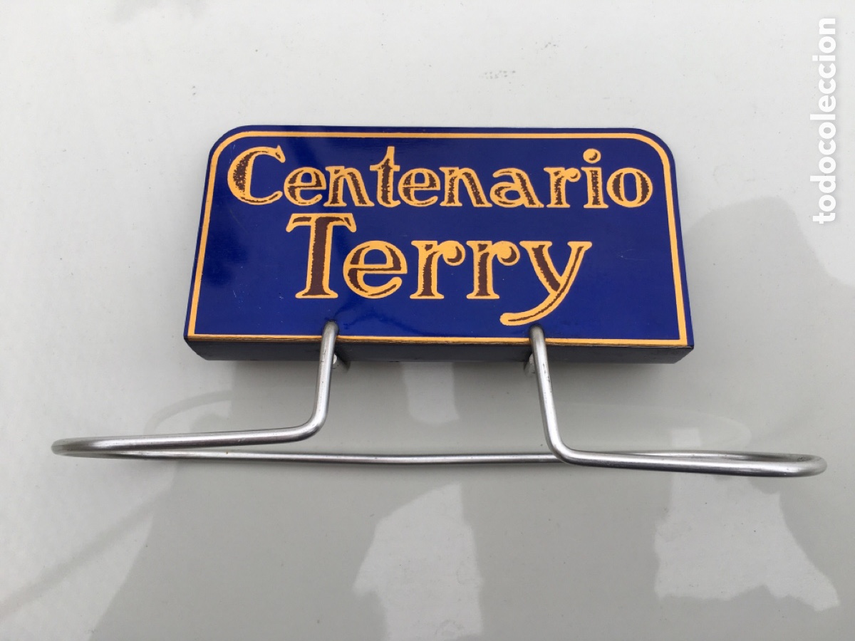 Coleccionismo de vinos y licores: Servilletero brandy Centenario Terry - Foto 2