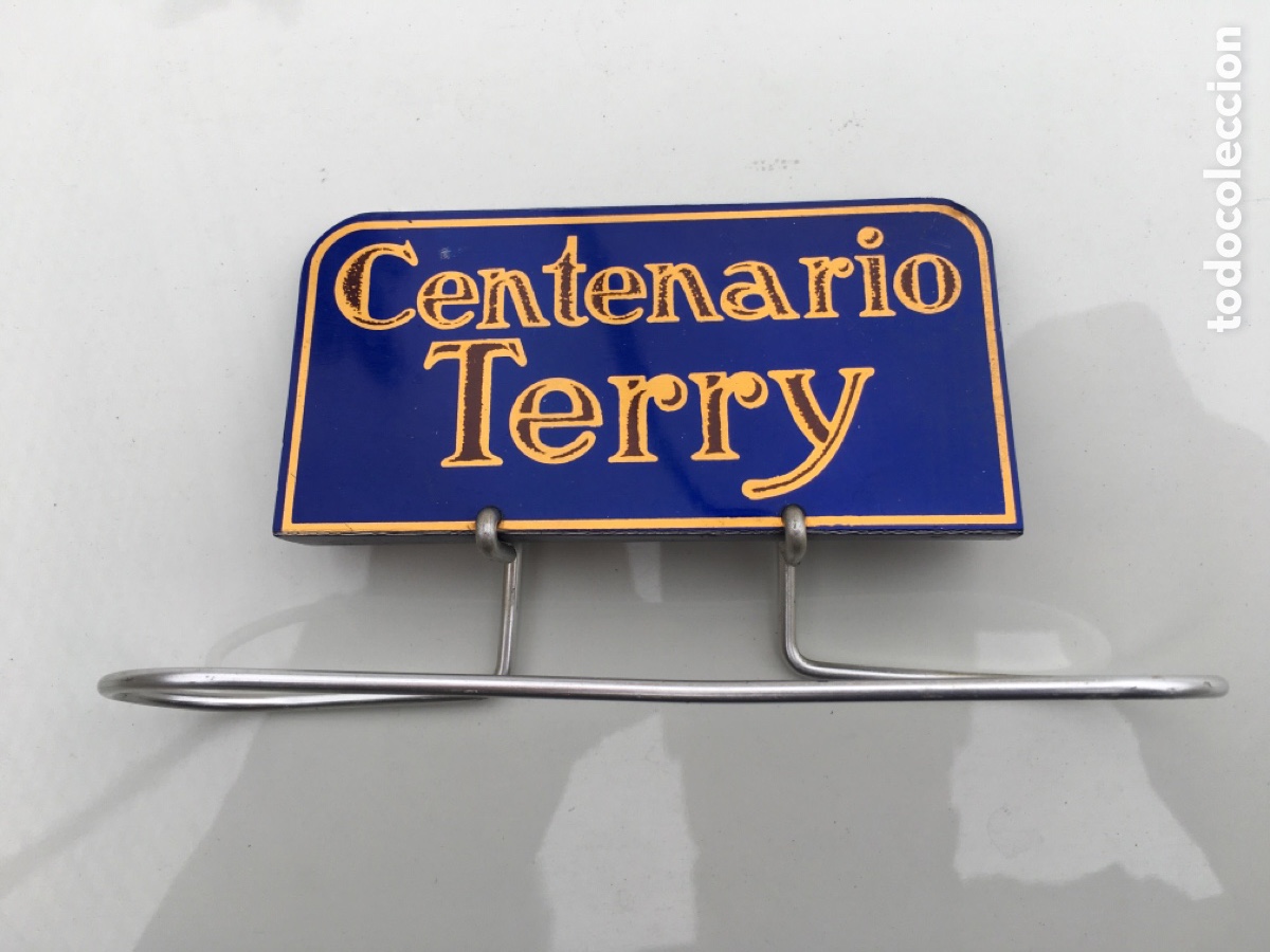Coleccionismo de vinos y licores: Servilletero brandy Centenario Terry - Foto 1
