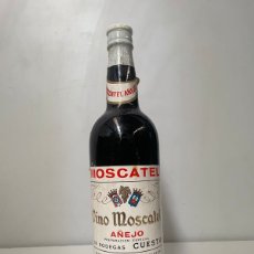 Coleccionismo de vinos y licores: MOSCATEL AÑEJO PREPARACION ESPECIAL DE BODEGAS CUESTA