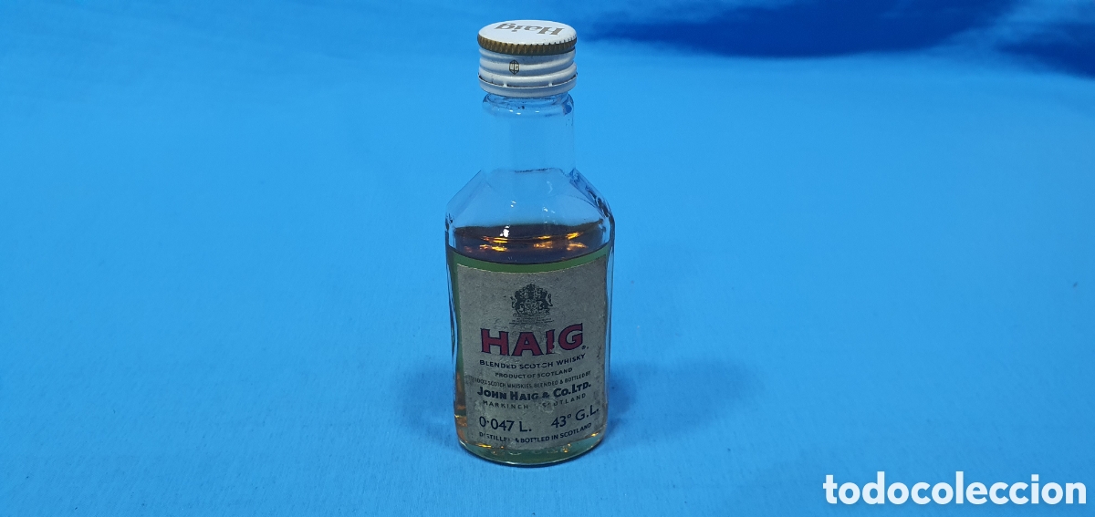 Coleccionismo de vinos y licores: BOTELLIN HAIG SCOTCH WHISKY. SIN ABRIR