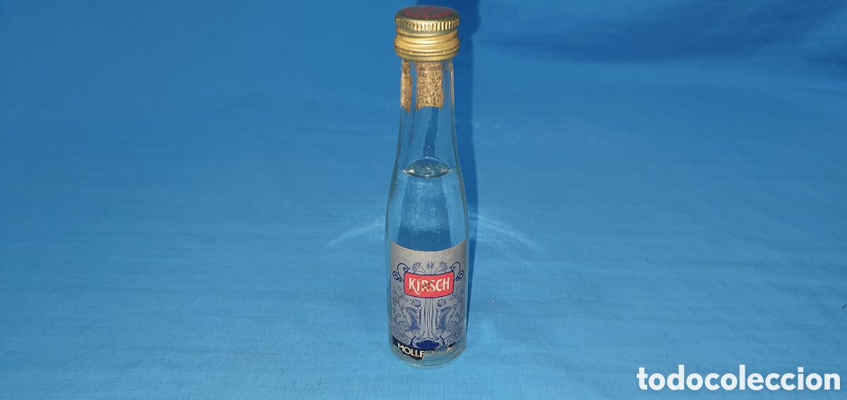 Coleccionismo de vinos y licores: BOTELLIN LICOR KIRSCH. SIN ABRIR