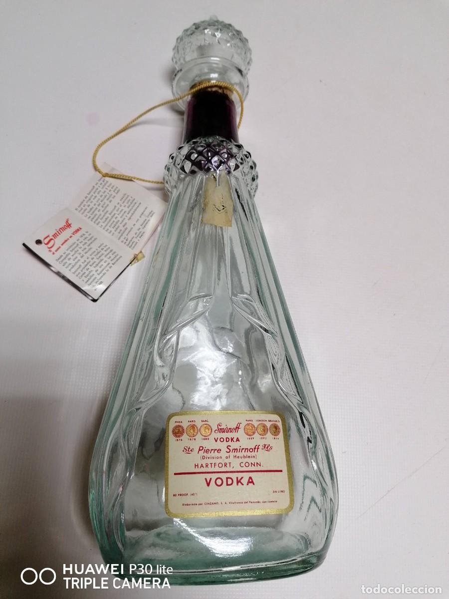 Coleccionismo de vinos y licores: Botella cristal - Foto 2