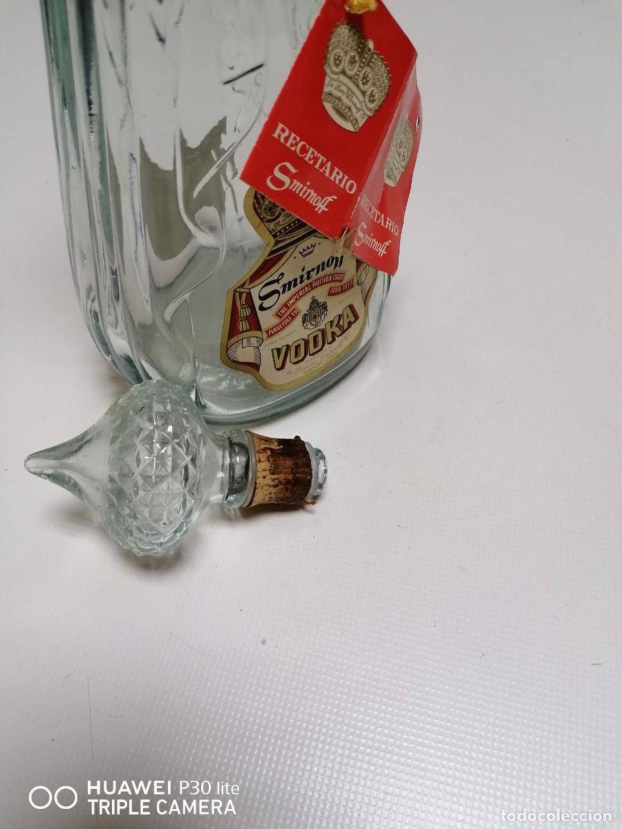 Coleccionismo de vinos y licores: Botella cristal - Foto 3