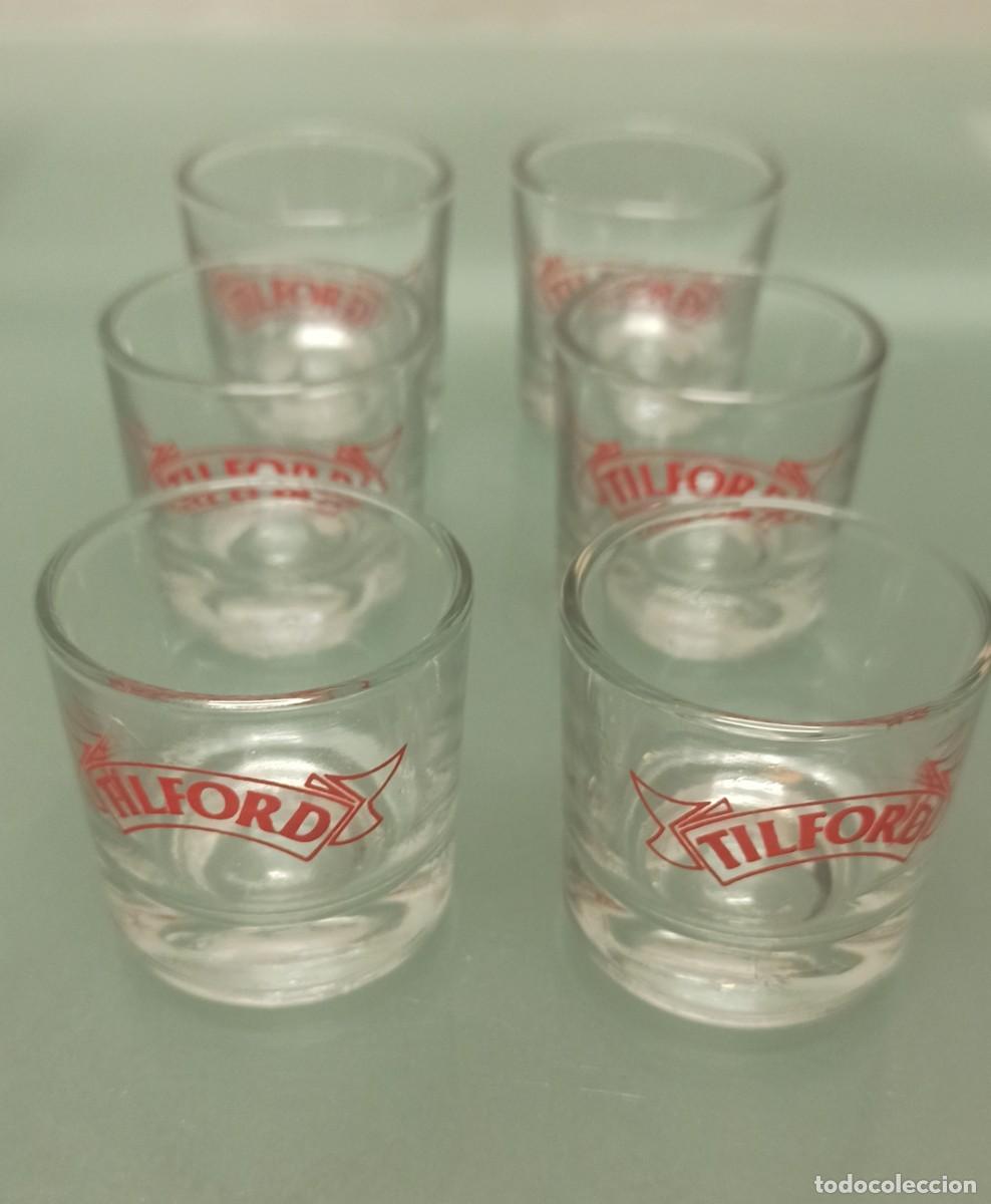 Coleccionismo de vinos y licores: Vasos chupitos Tilford - Foto 1