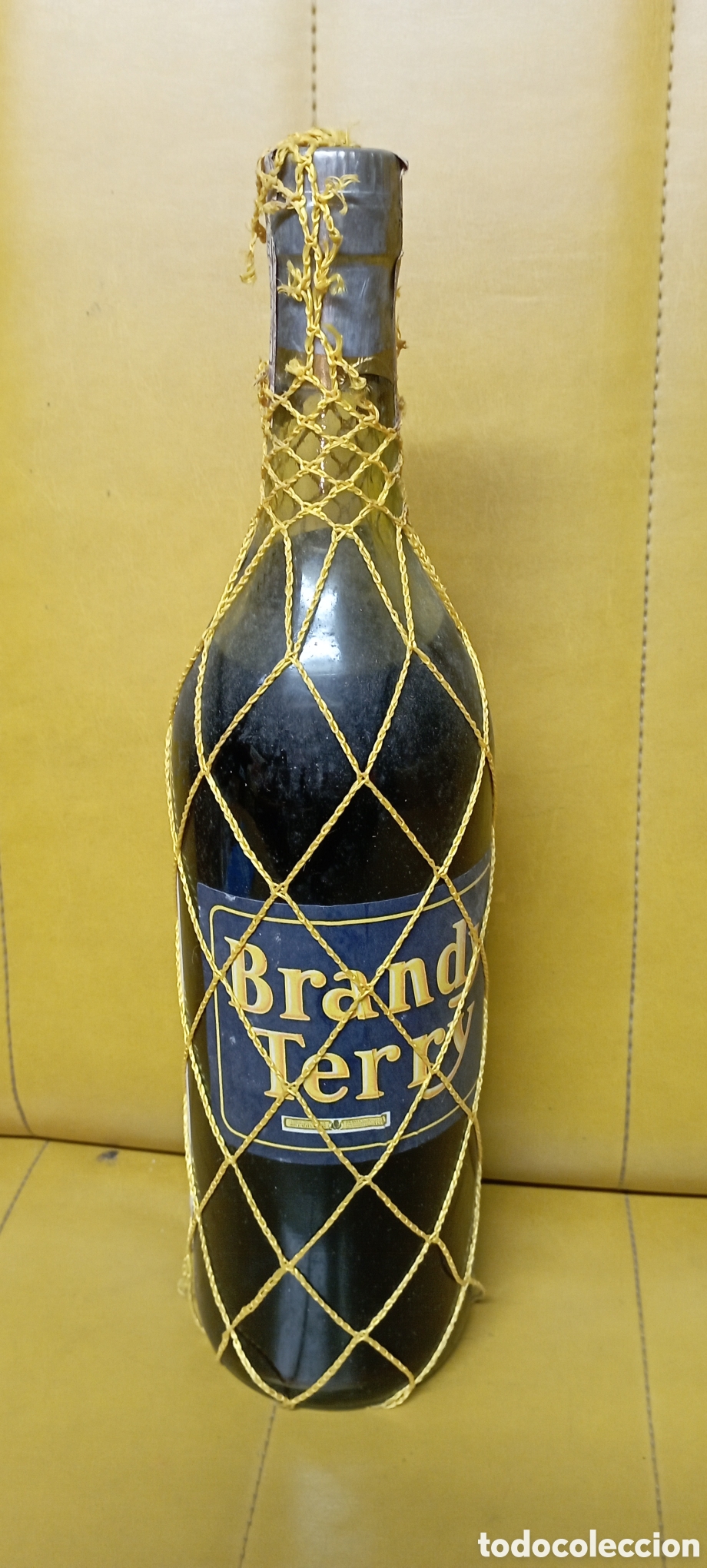 Coleccionismo de vinos y licores: BRANDY TERRY CENTENARIO SELLADA - Foto 2