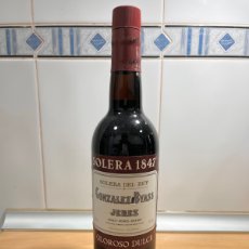 Coleccionismo de vinos y licores: BOTELLA OLOROSO DULCE SOLERA 1847 GONZÁLEZ BYASS JEREZ. PRECINTADA
