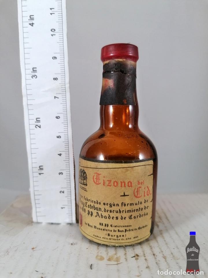 Coleccionismo de vinos y licores: BOTELLITA BOTELLIN LICOR TIZONA DEL CID BURGOS