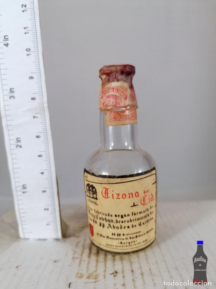 Coleccionismo de vinos y licores: BOTELLITA BOTELLIN LICOR TIZONA DEL CID BURGOS