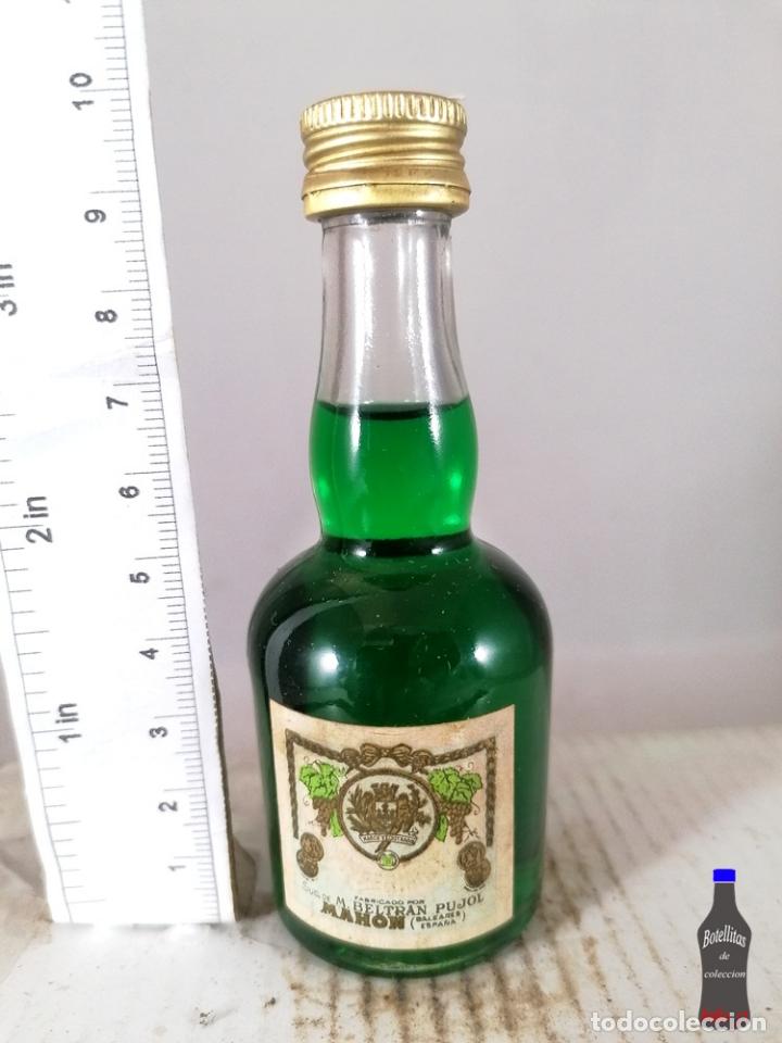 Coleccionismo de vinos y licores: BOTELLITA BOTELLIN LICOR BELTRAN PUJOL MAHON BALEARES