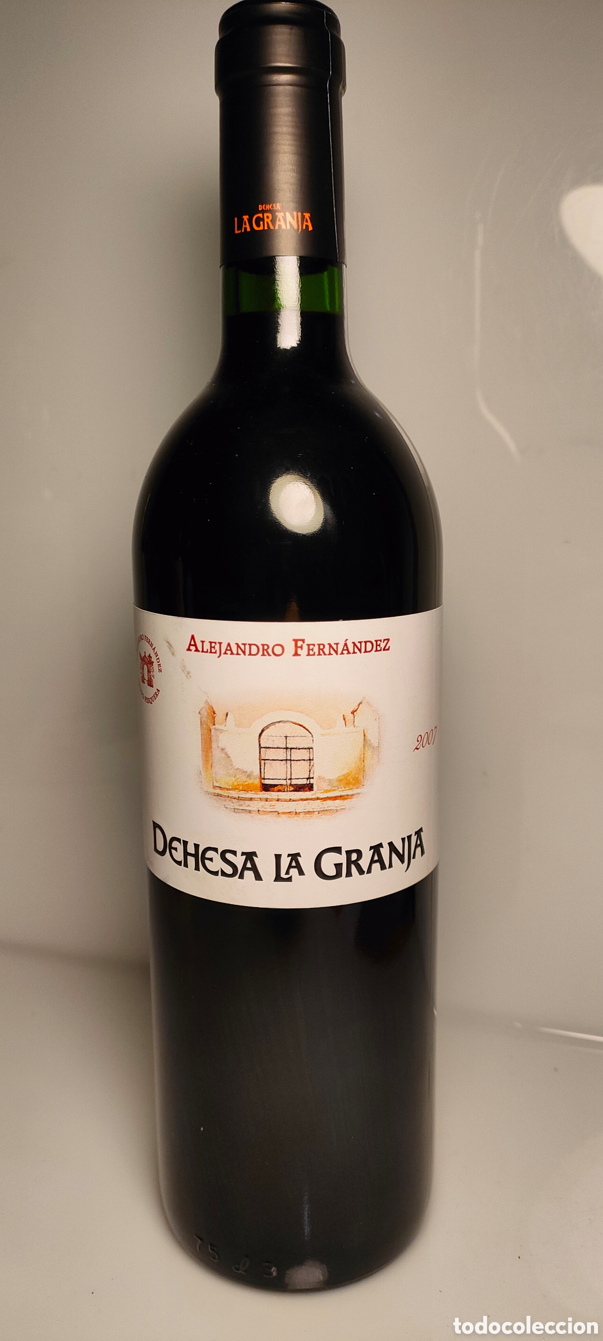 Coleccionismo de vinos y licores: Botella DEHESA LA GRANJA 2007 Bodegas FERN&Aacute;NDEZ RIVERA