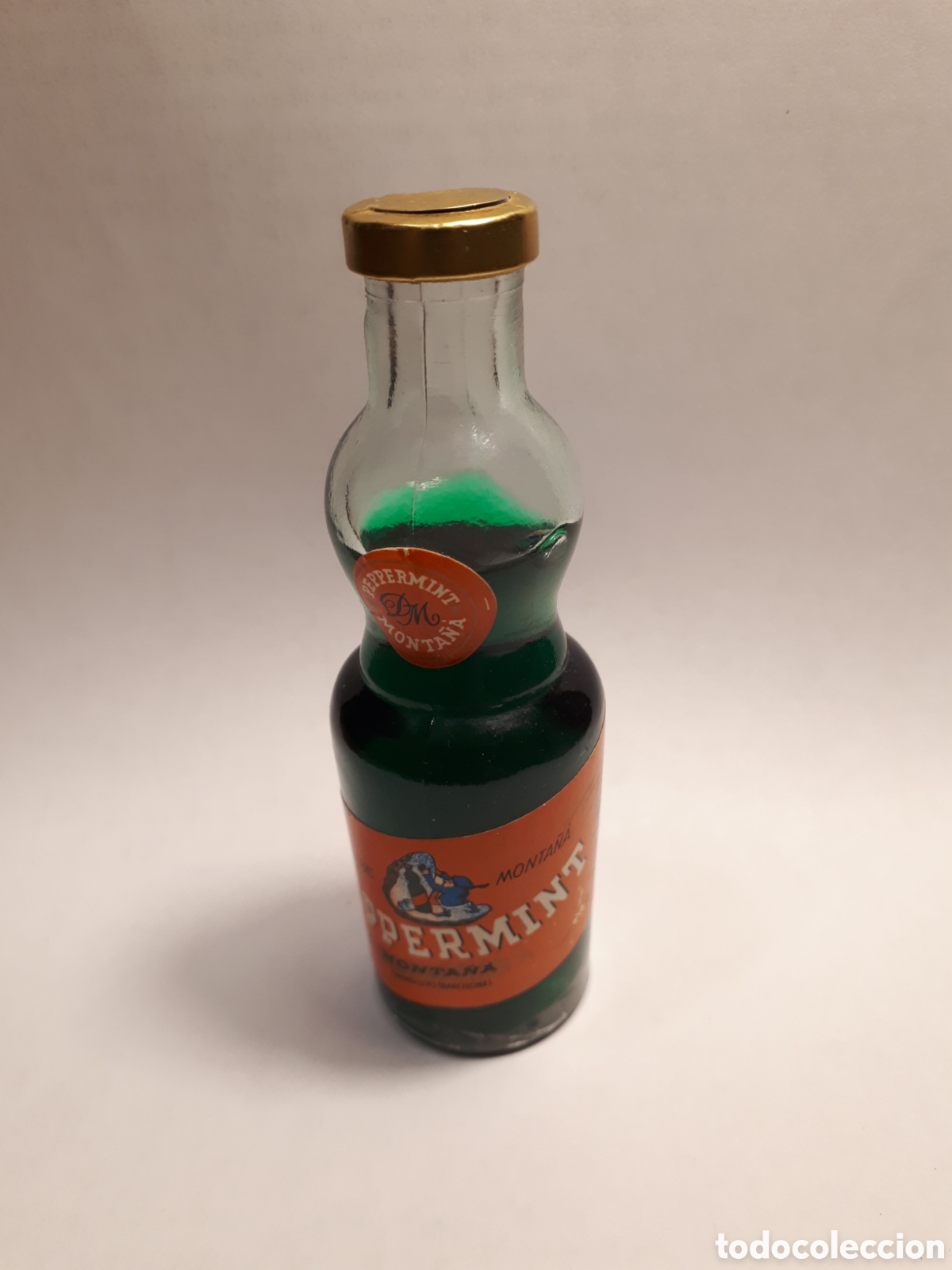 Collection of wines and liquors: MINI BOTELLA PEPEPERMINT MONTA&Ntilde;&Agrave;