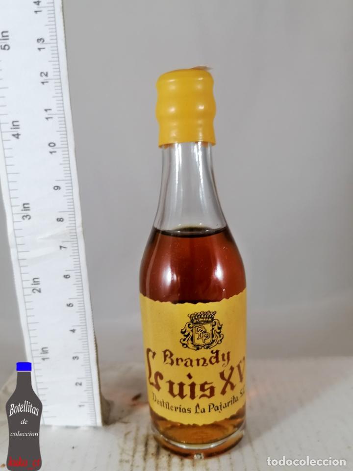 Coleccionismo de vinos y licores: BOTELLITA BOTELLIN BRANDY LUIS XV DESTILERIAS LA PAJARITA