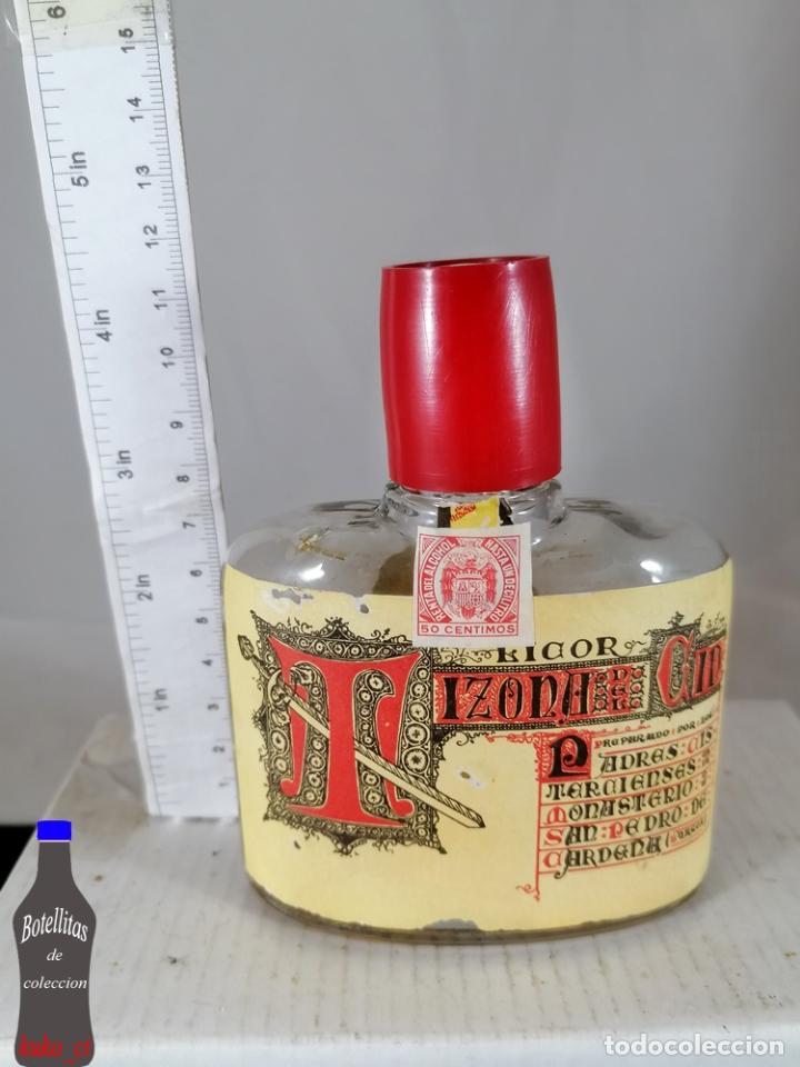 Coleccionismo de vinos y licores: BOTELLITA BOTELLIN PETACA LICOR TIZONA DEL CID BURGOS
