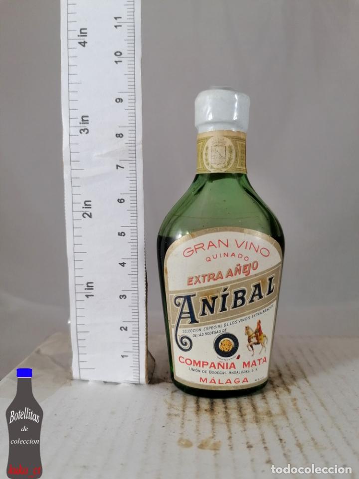 Sammlung von Weinen und Lik&ouml;ren: BOTELLITA BOTELLIN GRAN VINO EXTRA A&Ntilde;EJO ANIBAL COMPA&Ntilde;IA MATA BODEGAS ANDALUZAMALAGA