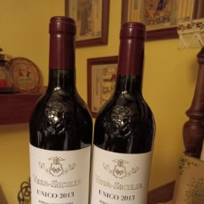 Coleccionismo de vinos y licores: 2 VEGA SICILIA ÚNICO 2013