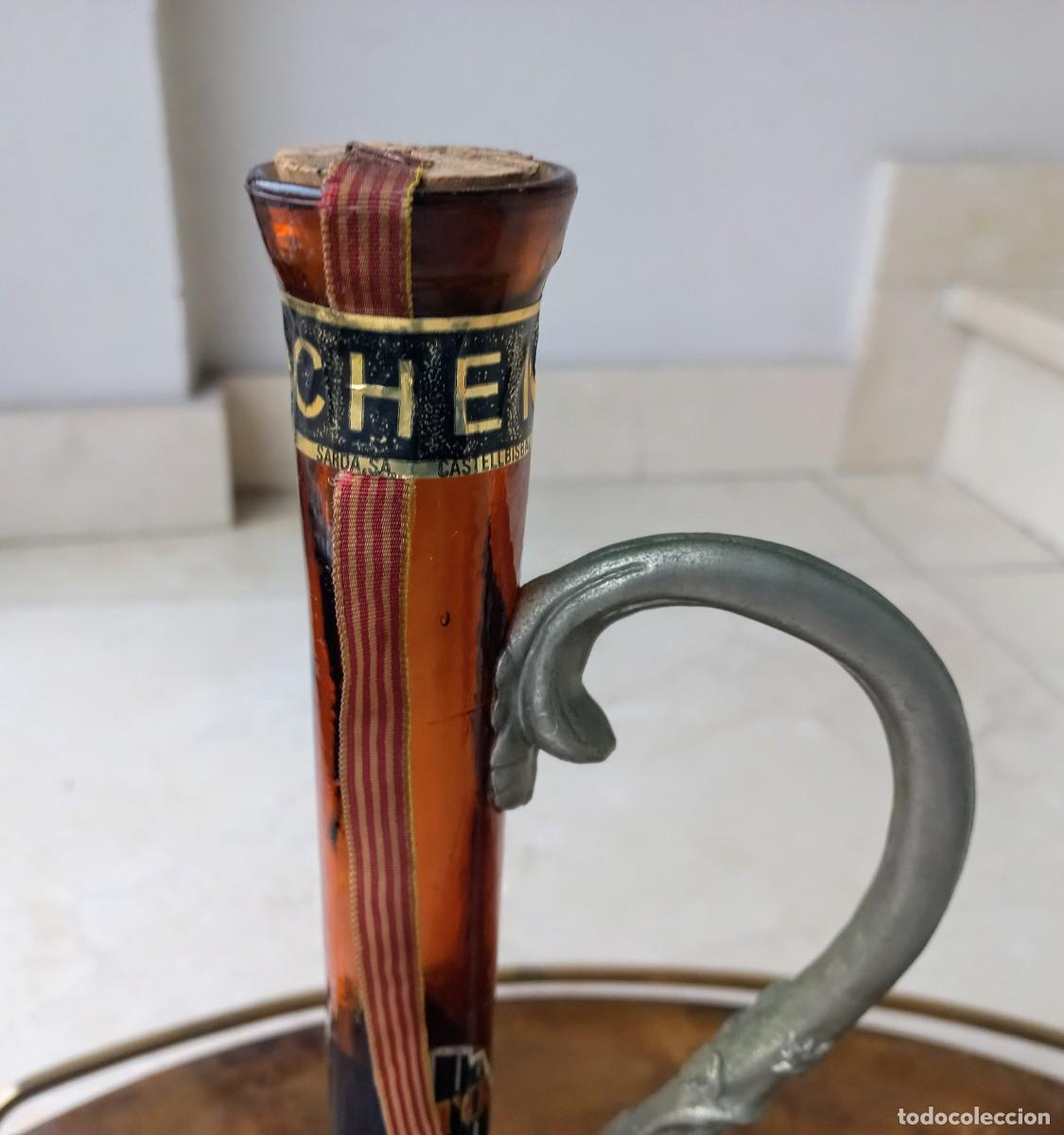 Coleccionismo de vinos y licores: Moscatel vintage Teichenne - Foto 3