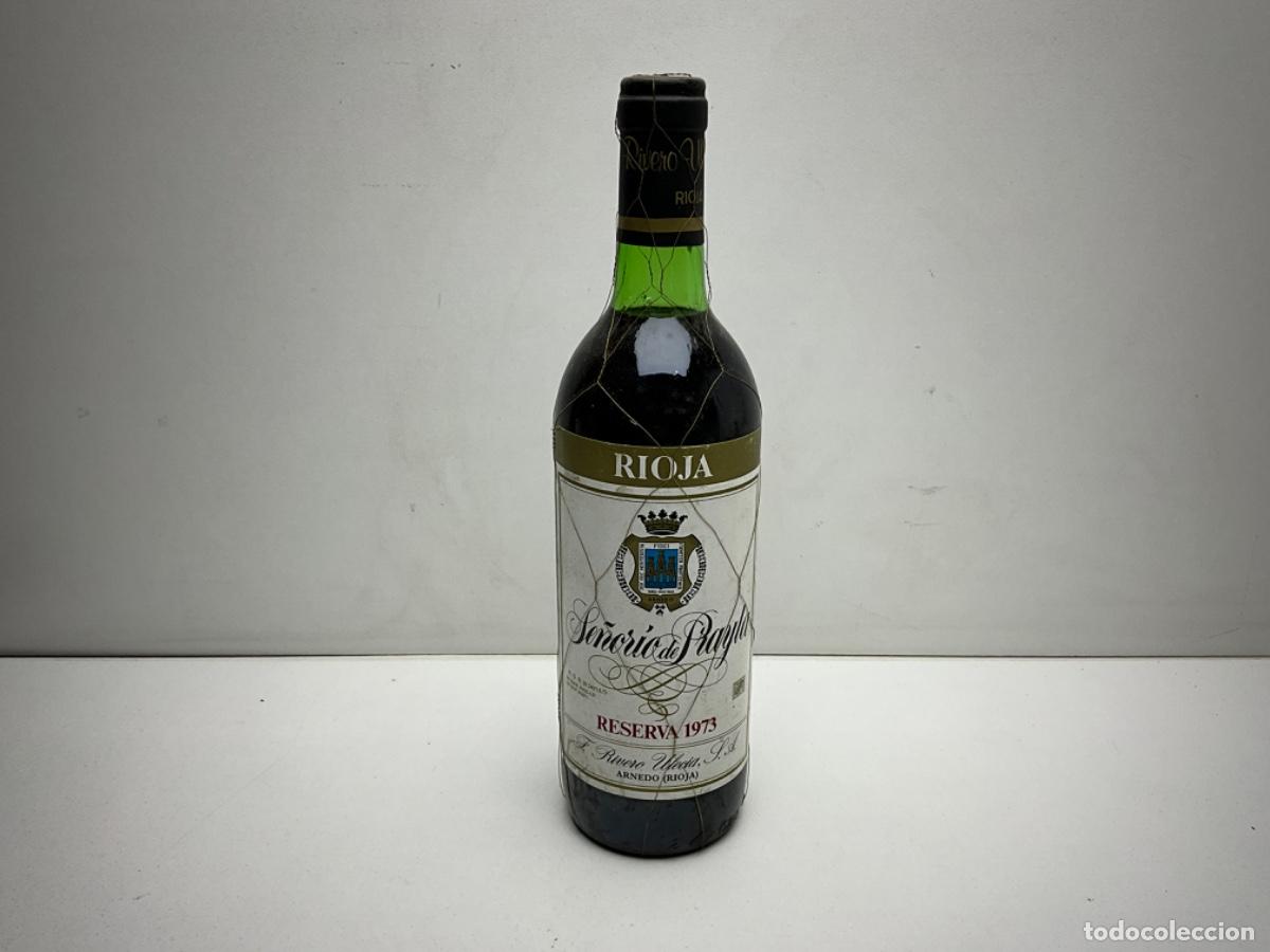 Colecionismo de vinhos e licores: BOTELLA VINO SE&Ntilde;ORIO DE PRAYLA RESERVA 1973 - BODEGAS RIVERO ULECIA S.A. - ARNEDO RIOJA