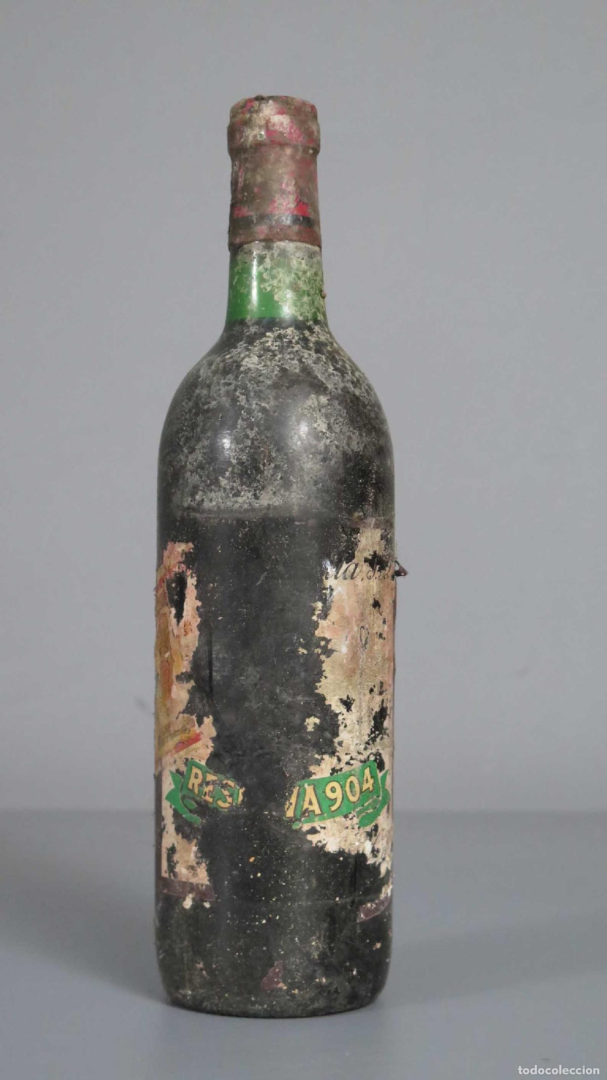Coleccionismo de vinos y licores: BOTELLA. RESERVA 904. CA 1960 - Foto 1