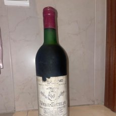 Coleccionismo de vinos y licores: BOTELLA DE VINO TINTO FINO, DE MARCA VEGA SICILIA, AÑO 1983