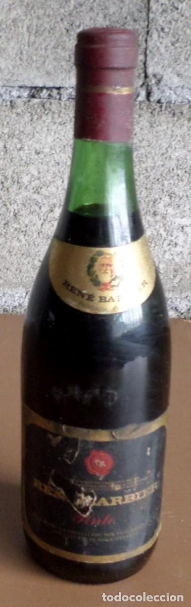 Coleccionismo de vinos y licores: RENE BARBIER tinto - Foto 1