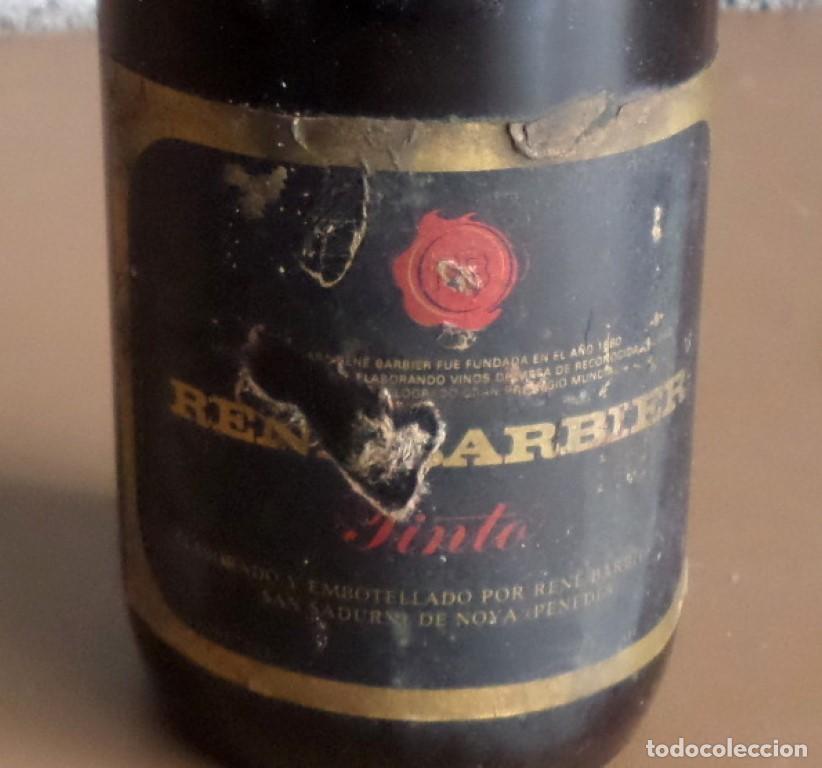 Coleccionismo de vinos y licores: RENE BARBIER tinto - Foto 2
