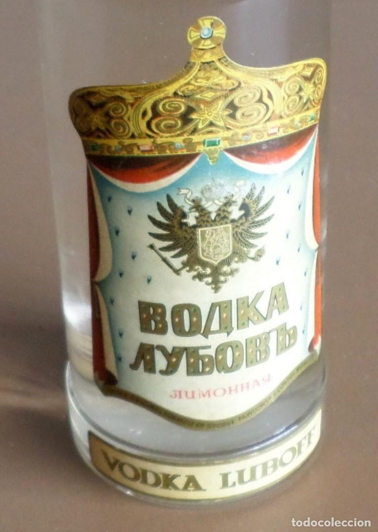Coleccionismo de vinos y licores: BODKA AYbOBb - Vodka luboff - Foto 2