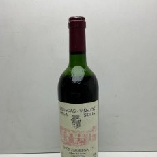 Coleccionismo de vinos y licores: BOTELLA VEGA SICILIA - TINTO VALBUENA 5° AÑO 1988
