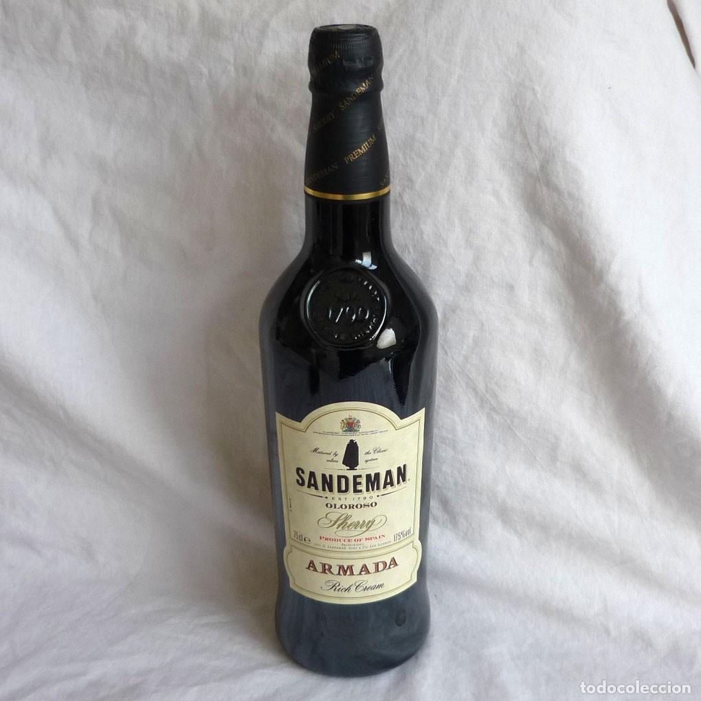 Sammlung von Weinen und Lik&ouml;ren: Botella Sanderman Oloroso Armada Rich Cream