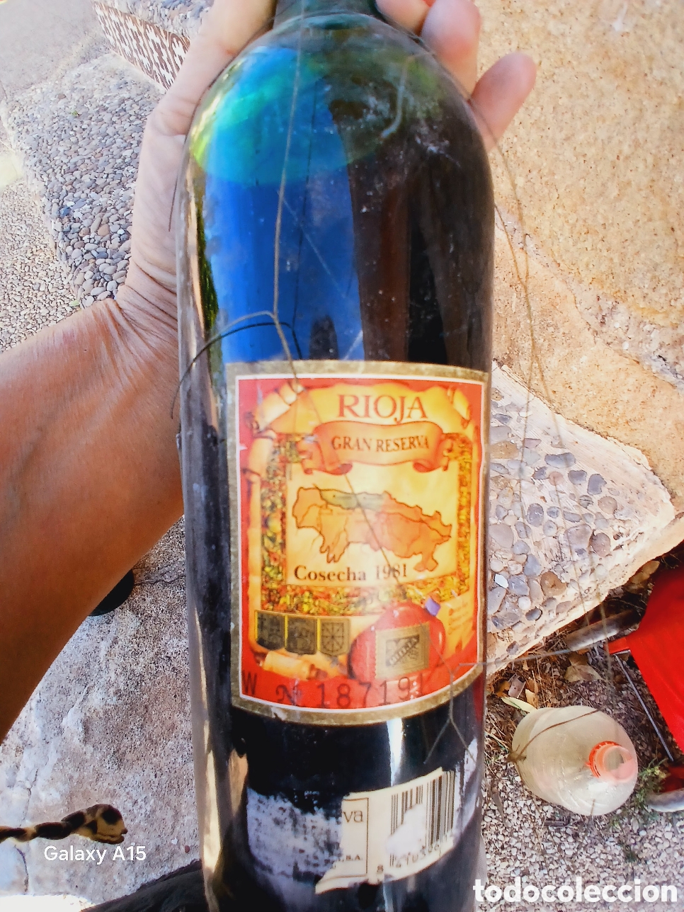 Coleccionismo de vinos y licores: 5 botellas de vino tinto a&ntilde;ejo seleccionado
