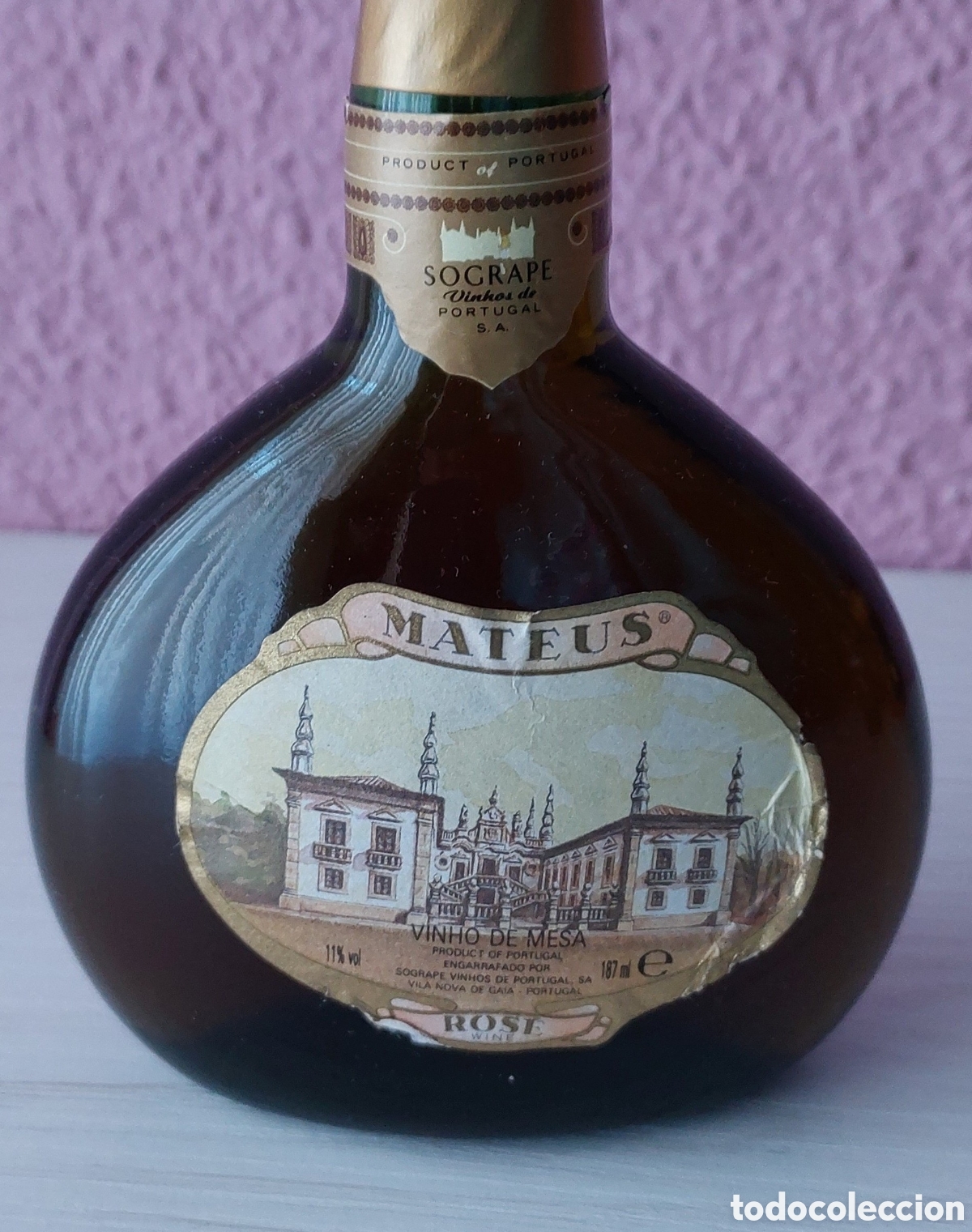 Coleccionismo de vinos y licores: Miniatura Mateus - Foto 1