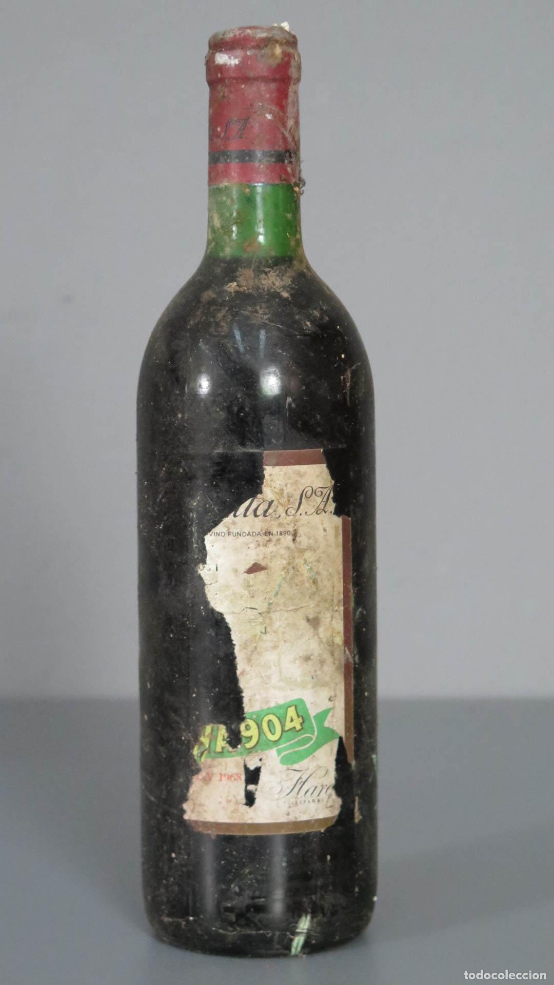 Coleccionismo de vinos y licores: BOTELLA. RESERVA 904. 1968 - Foto 1