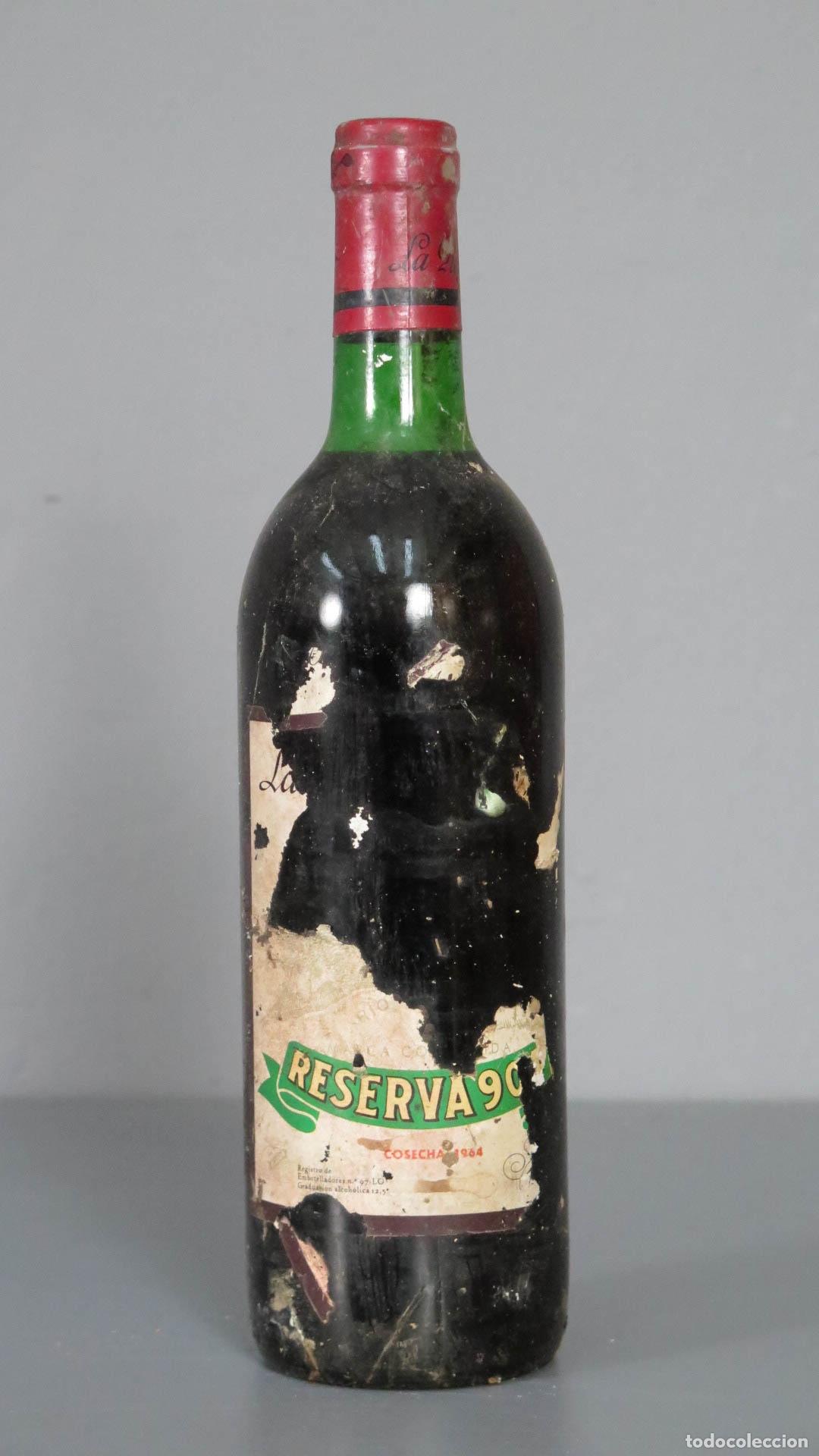 Coleccionismo de vinos y licores: BOTELLA. RESERVA 904. 1964 - Foto 1