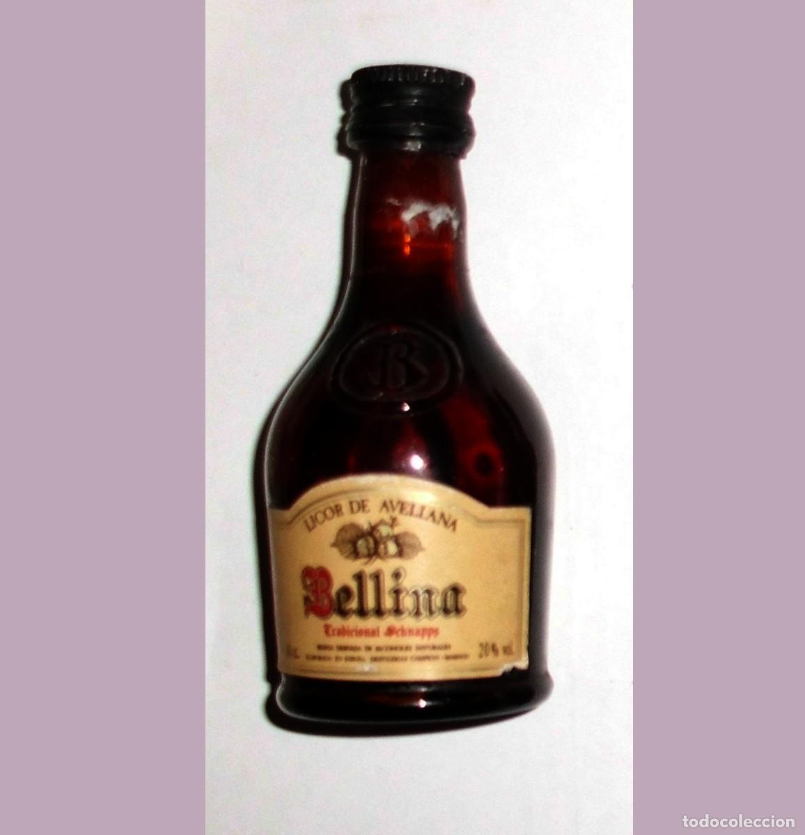 Coleccionismo de vinos y licores: BOTELLIN LICOR DE AVELLANA BELLINA. DESTILERIA CAMPENY. MALLORCA RF-6506