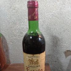 Coleccionismo de vinos y licores: ANTIGUO BOTELLA DE VINO TINTO CRIANZA 1970 ESTOLA