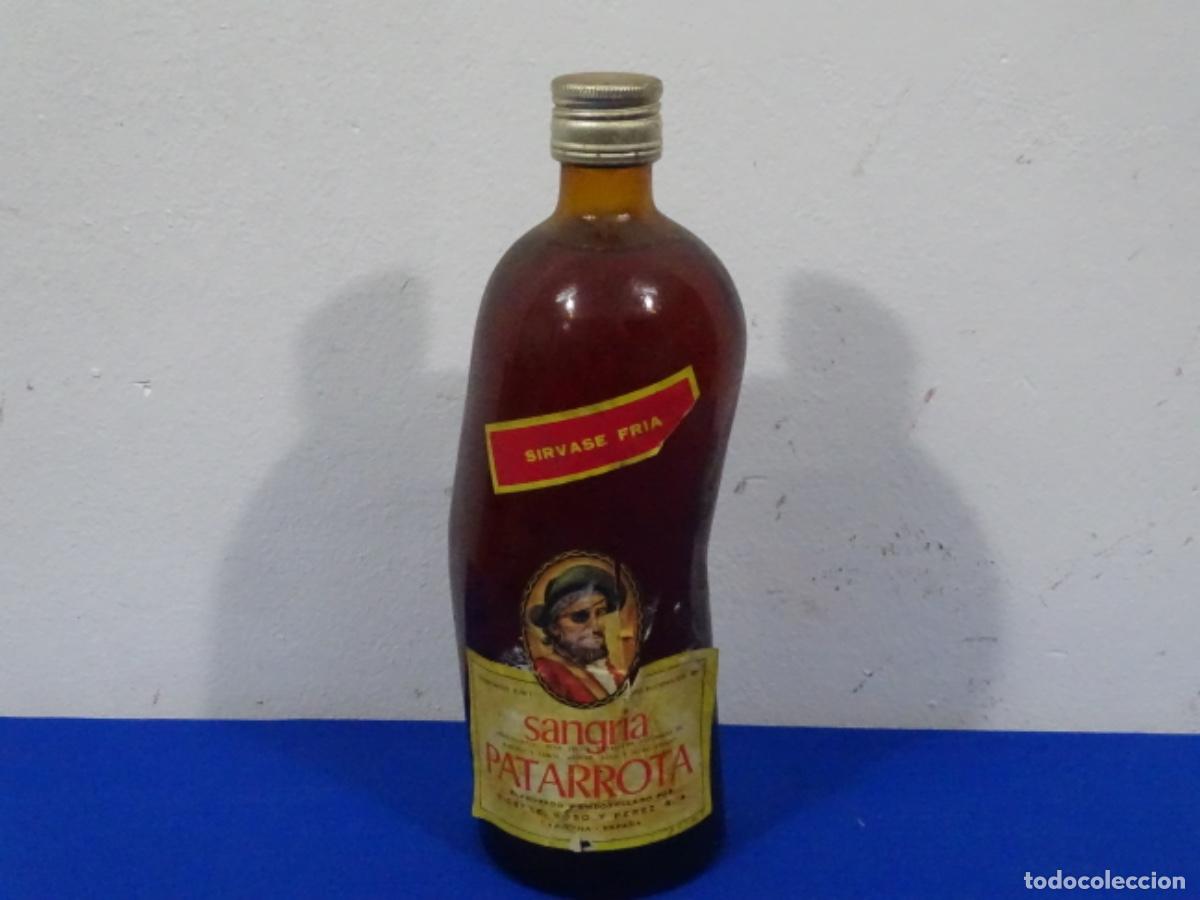 Collectionnisme de vins et liqueurs: SANGRIA PATAROJA CARI&Ntilde;ENA. A&Ntilde;OS 70.