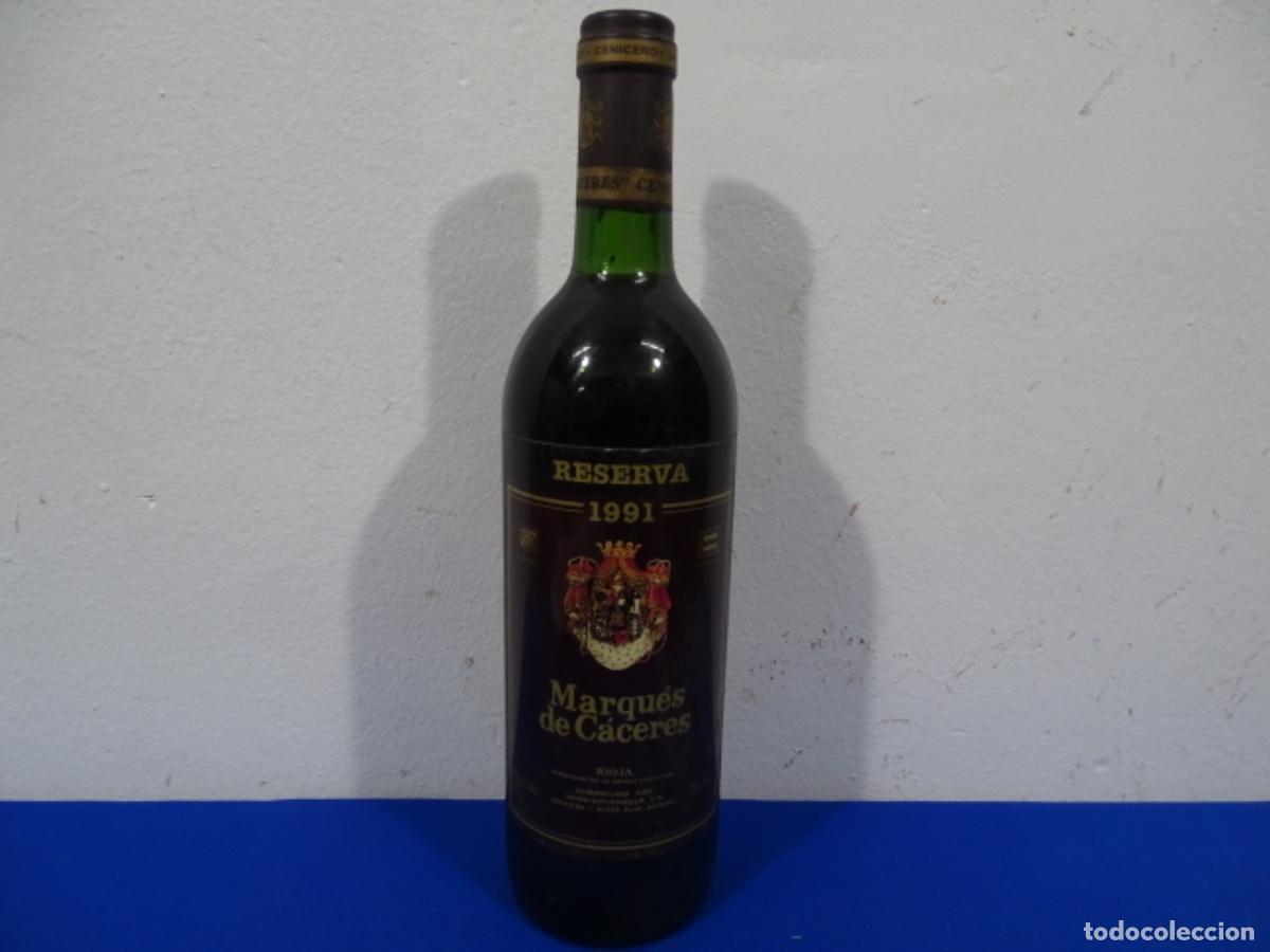 Collezionismo di vini e liquori: VINO RIOJA MARQUES DE C&Aacute;CERES RESERVA 1991.