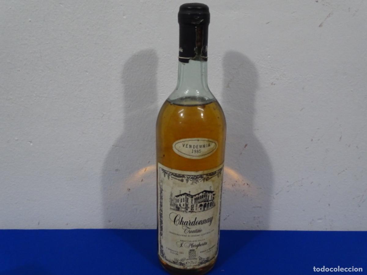 Collectionnisme de vins et liqueurs: VINO CHARDONNAY TRENTINO MARGHERITA. VENDIMIA 1985. ITALIA.