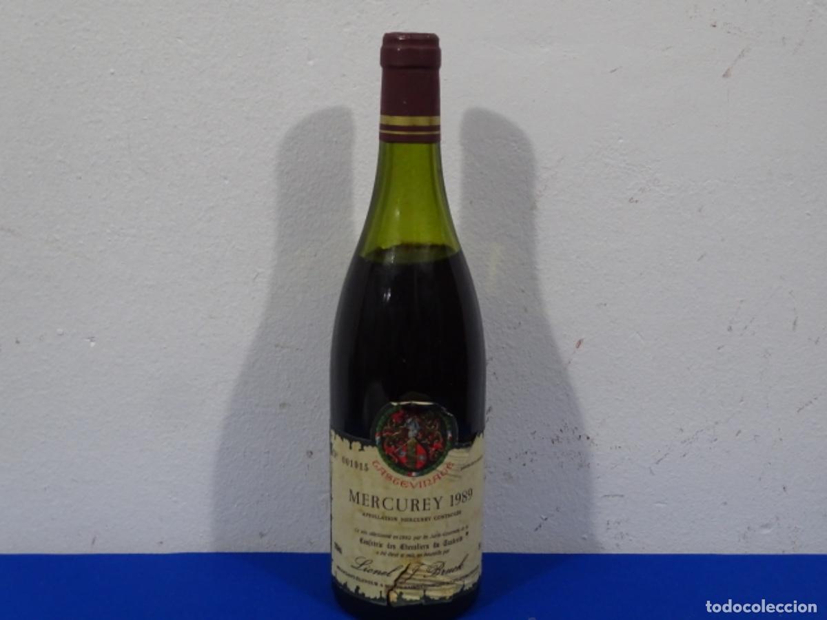 Collezionismo di vini e liquori: VINO MERCUREY 1989. COTE D&rsquo;OR FRANCE.